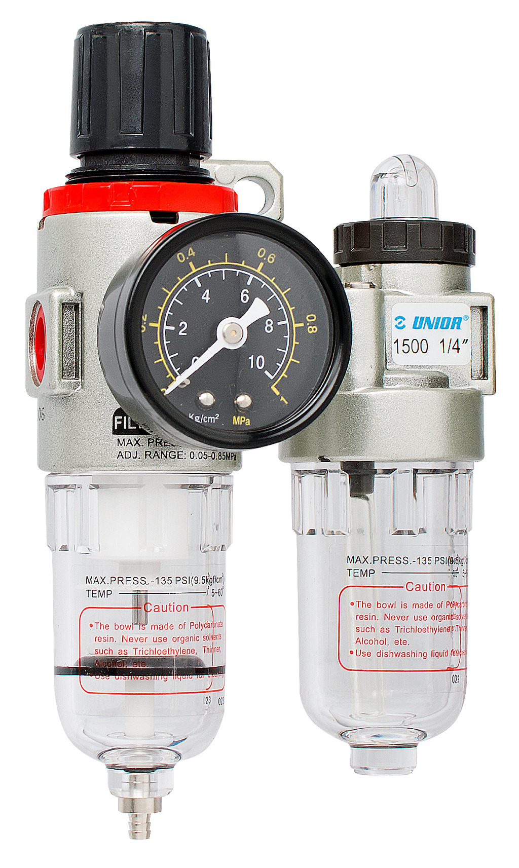 #demo# 1500-Filtro de aire comprimido de 1/4"-90