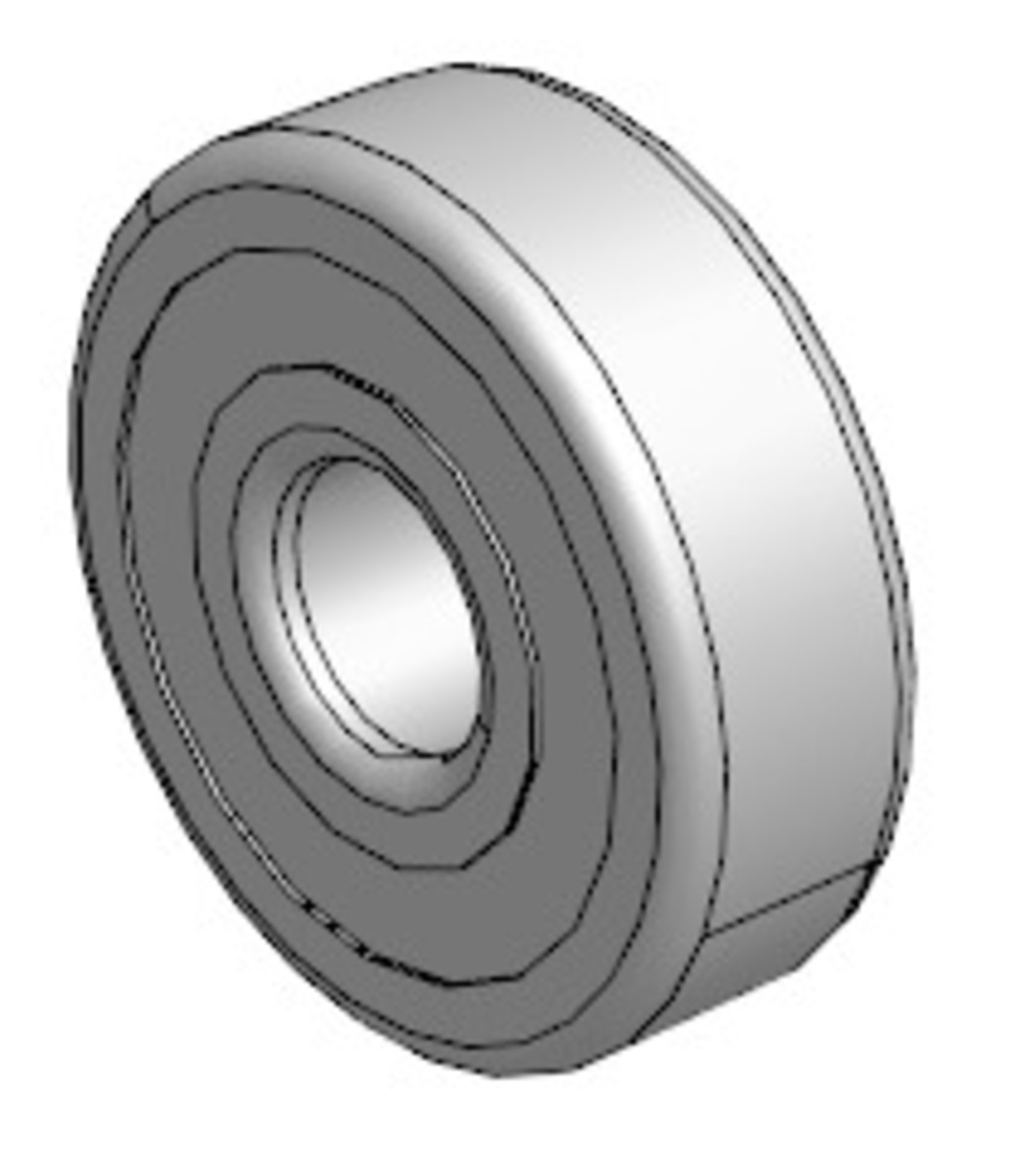 #demo# 1532.13Ball Bearing (627ZZ) 5pcs/set