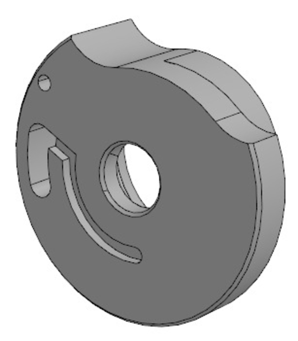 #demo# 1532.14Rear End Plate 5pcs/set