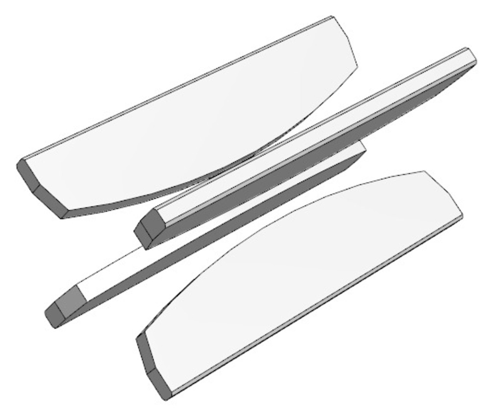 #demo# 1552.16Rotor Balde 40pcs/set