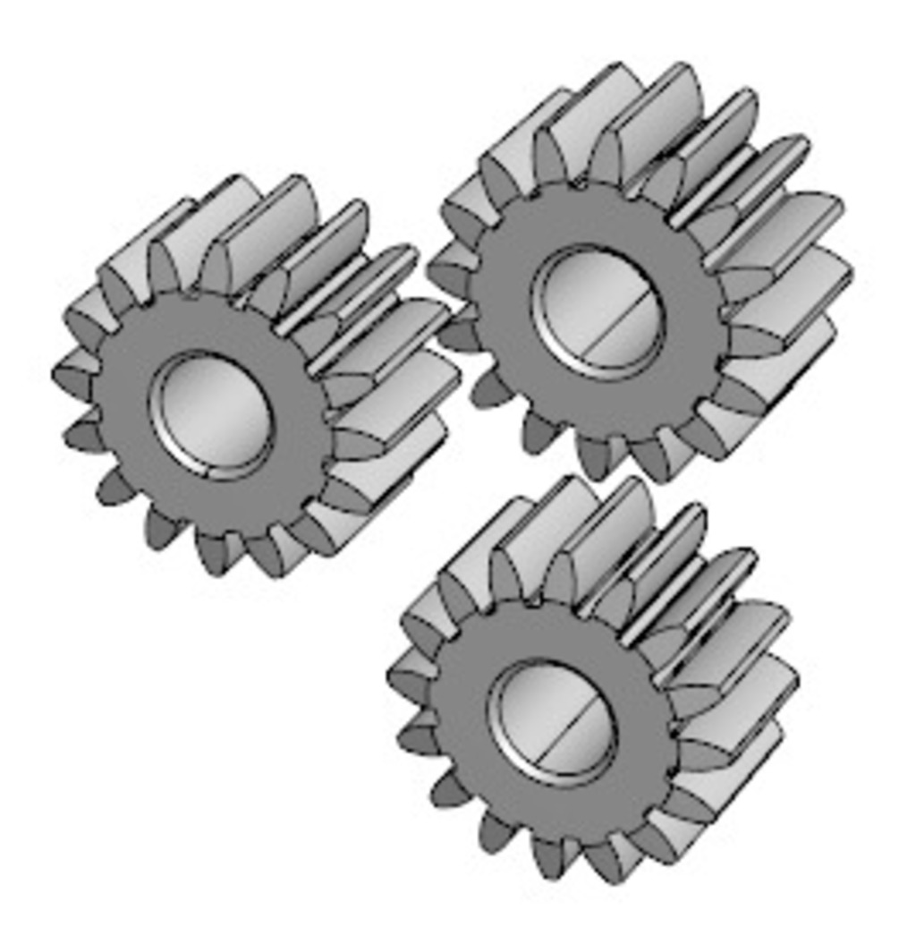 #demo# 1552.23Idler Gear 9pcs/set