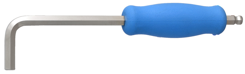 #demo# 1780/3G - Llave hexagonal acodada con mango 8 x 138