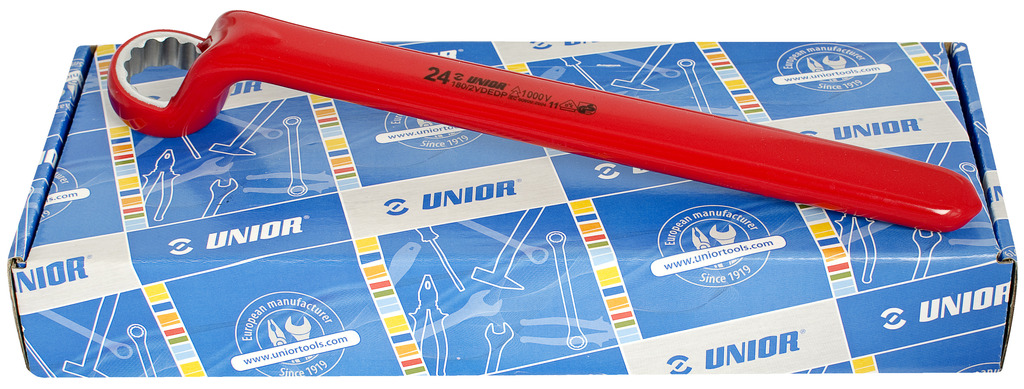 #demo# 180/2VDEDPCB-Juego de llaves acodadas aisladas, en caja de cartón-10 - 24/10