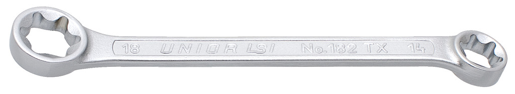 #demo# 182/2BTX-Llave estrella inclinada boca Torx-E6 x E8