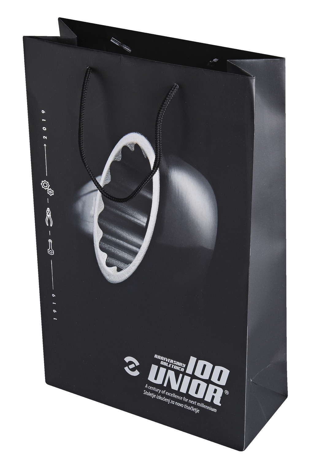 #demo# 1847ANNIV.-Paper bag Unior, anniversary320x410x120