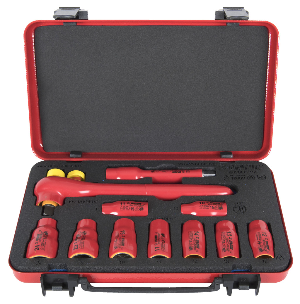 #demo# 190VDE6P11A-Juego de vasos y accesorios de 1/2", aislados, en caja metálica-10 - 24/11