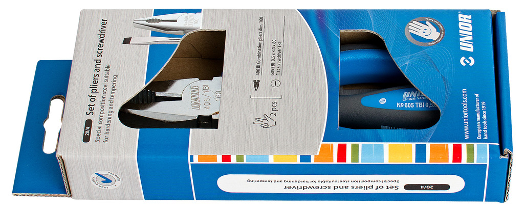 #demo# 20/4-Set of pliers and screwdriver