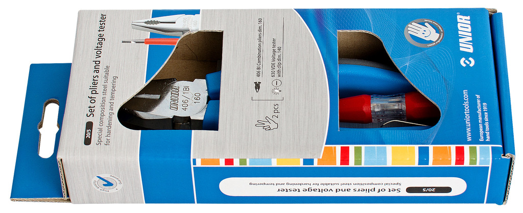 #demo# 20/5-Set of pliers and voltage tester