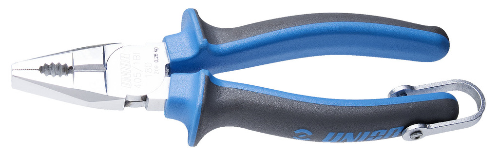 #demo# 405/1BI-H-Alicate universal con corte reforzado-180