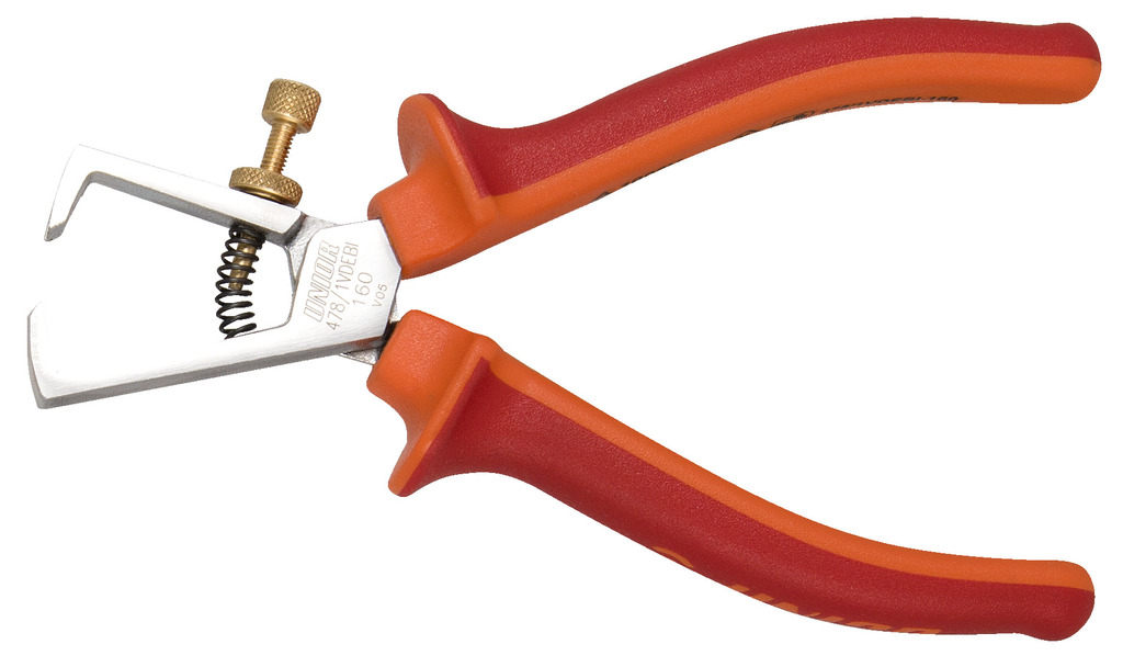 #demo# 478/1VDEBI-Alicate pelacables aislado-160