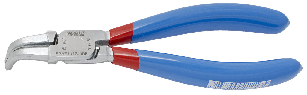 #demo# 538PLUS/1DP-Alicate para arandelas interiores, boca curva-140 x 12 - 25