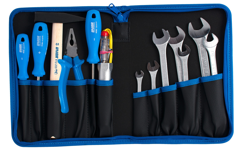 #demo# 902/2-Tool set in artificial leather bag-/14