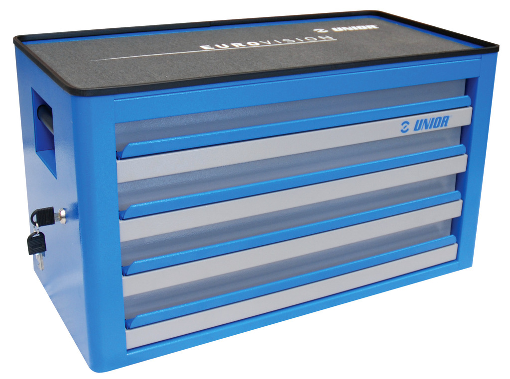 #demo# 939/4EV-Baúl portaherramientas EUROVISION con 4 cajones-690