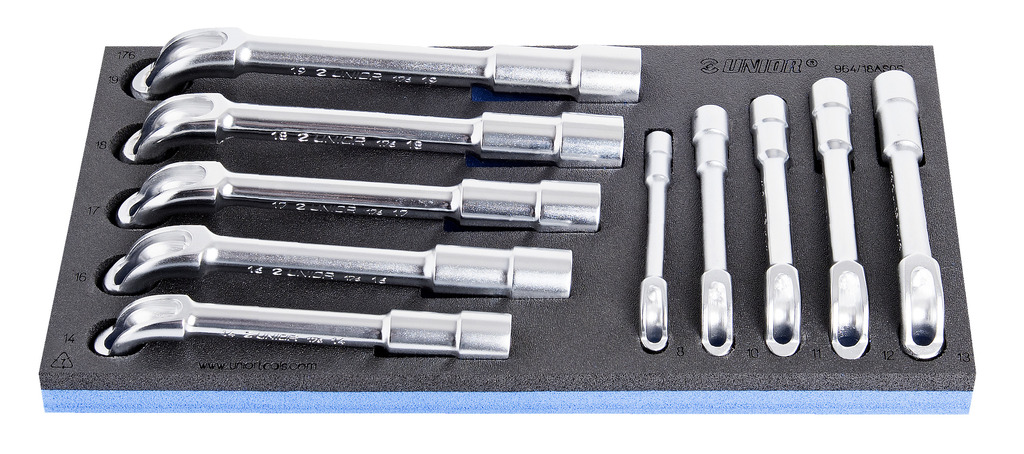 #demo# 964/18ASOS-Juego de llaves de pipa en bandeja de plástico-8 - 19/10