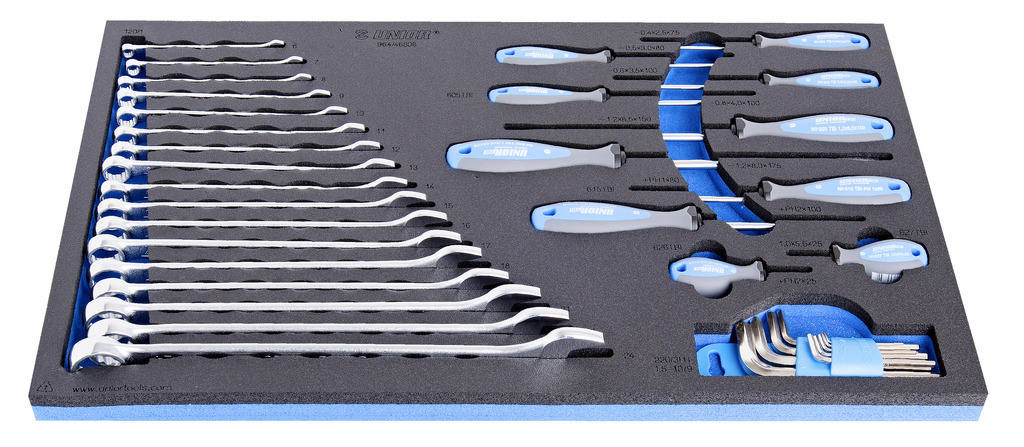 #demo# 964/46SOS-Juego de llaves y destornilladores and bandeja SOS