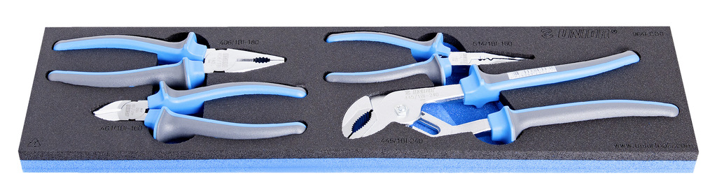 #demo# 964ECO6-Juego de alicates BI en bandeja SOS-/4