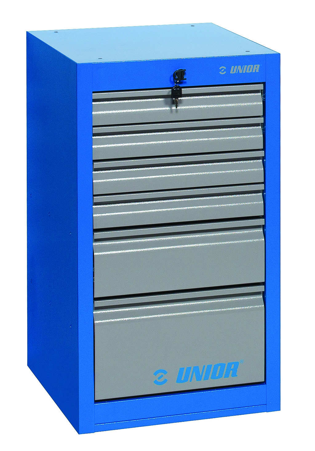 #demo# 990ND6LC100-Armario modular estrecho con 6 cajones 475 x 650 x 870