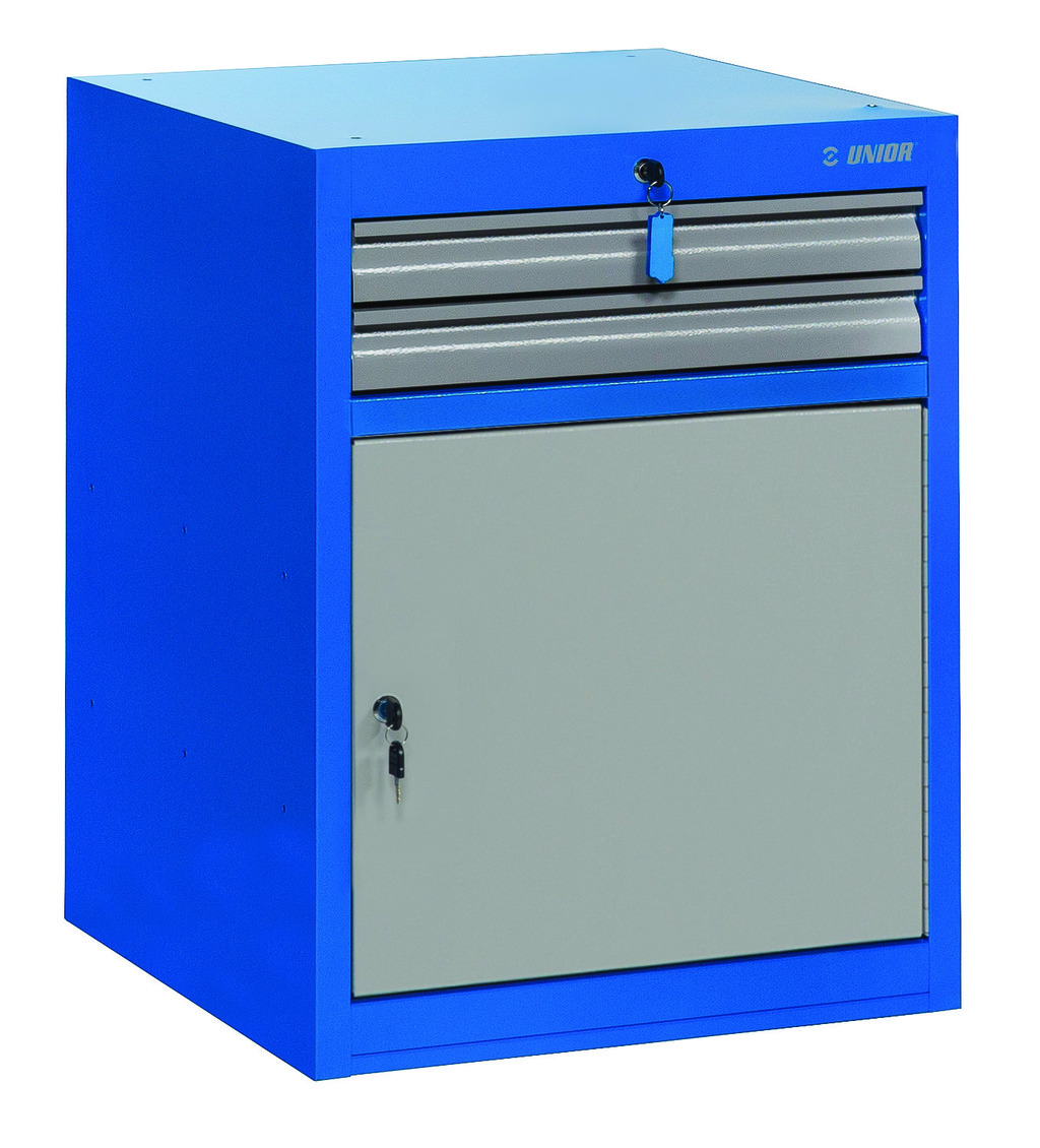 #demo# 990WDD2-Armario modular ancho con 2 cajones y puerta-663 x 650 x 870