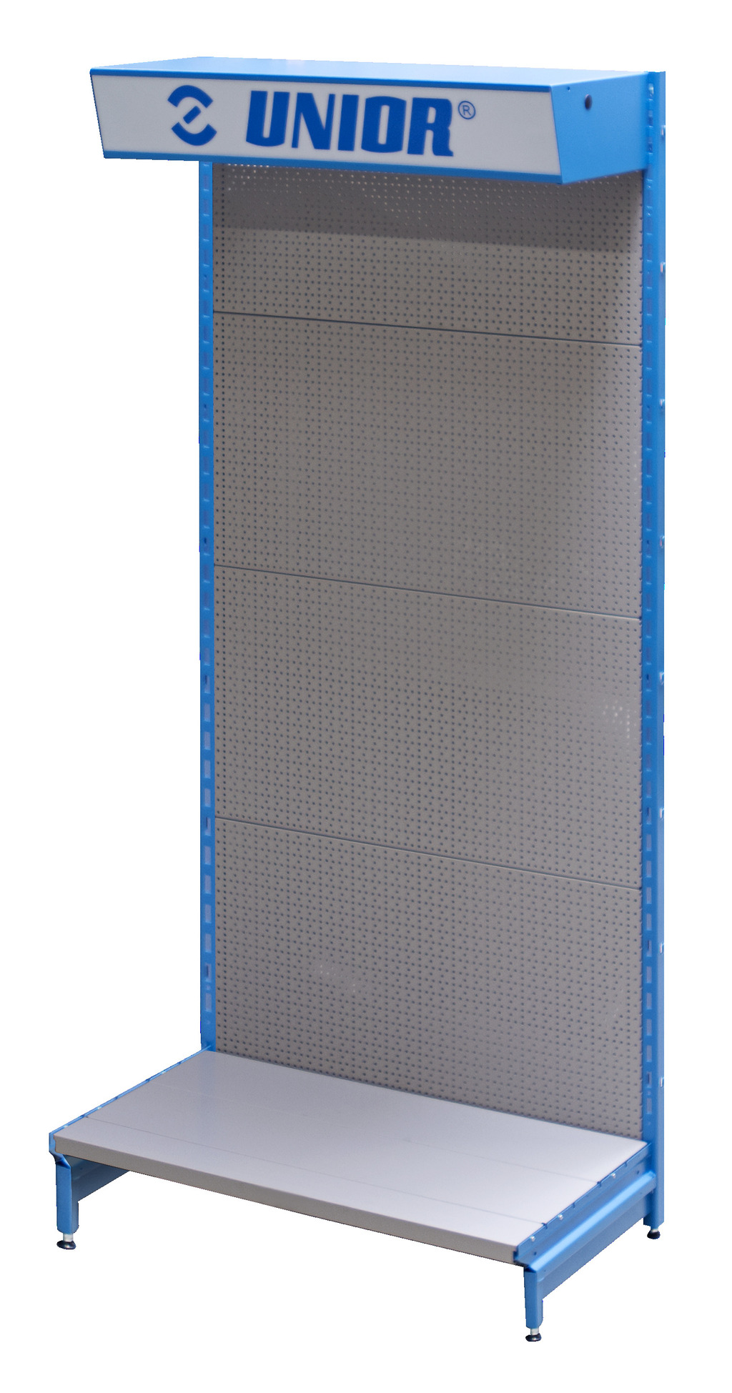 #demo# 995DNL-Merchandiser with holes perforation and light