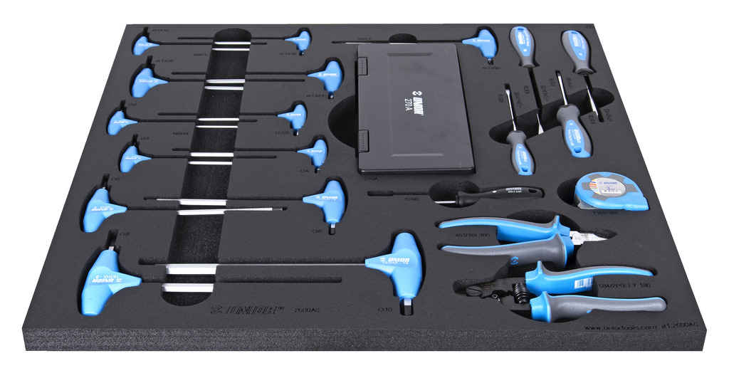 #demo# SET1-2600AC** Juego de herramientas en bandeja 1 para 2600A o 2600C - Herramientas generales