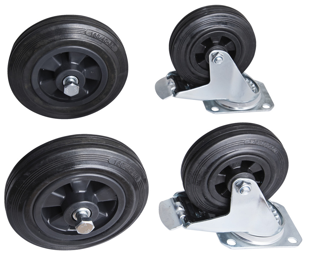 #demo# WN24SET -WN24SET Set of casters 125+160